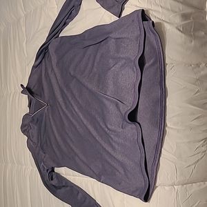 Baw brand purple half zip